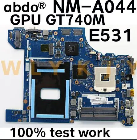 VILE2 NM A044 для Lenovo ThinkPad E531 материнская плата ноутбука GPU GT740M 100% тест работает 04Y1305