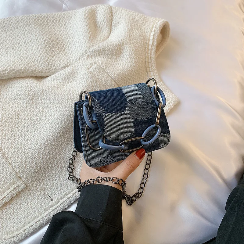 

Design Ladies Handbag Girl Style Foreign Style Leisure Shoulder Bag Underarm Bag Quality Chain Cool Bags for Women