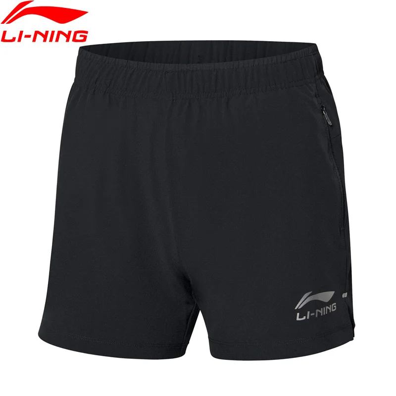 Li-Ning женские теннисные шорты для соревнований дышащие 91.1% полиэстер 8.9% спандекс подкладка спортивные штаны AAPP042 WKD619