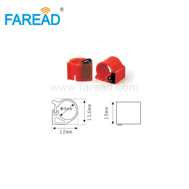 x100pcs 134.2KHz tag-S256 FDX-B ABS RFID racing pigeon Electronic foot Ring tag for animal bird tracking | Безопасность и защита