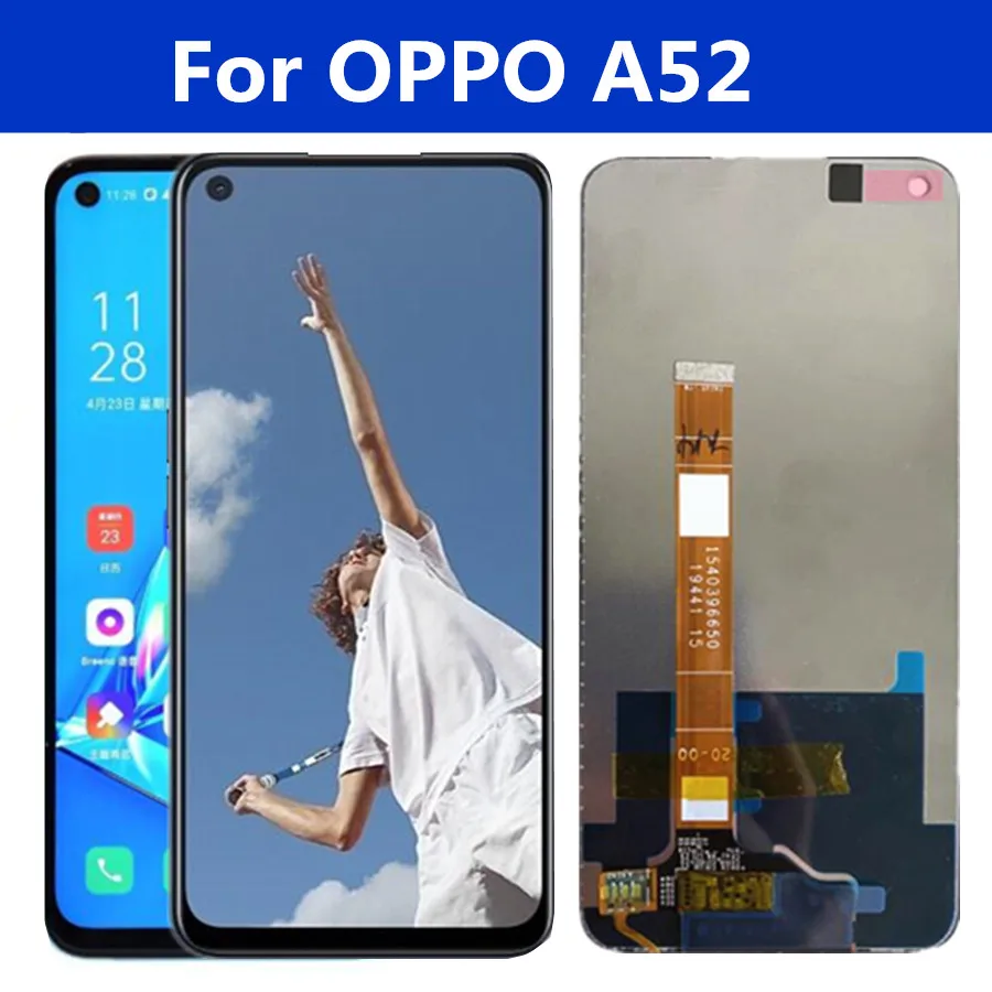 Pantalla LCD de 6,5 pulgadas para OPPO A52 2020, montaje de digitalizador con pantalla t&aacute;ctil para Oppo A52 A 52 a52 CPH2061CPH2069-1