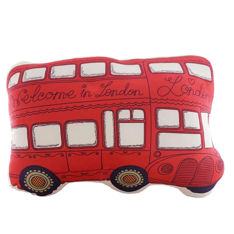 Домашняя диванная подушка в стиле ретро лондонская для украшения комнаты