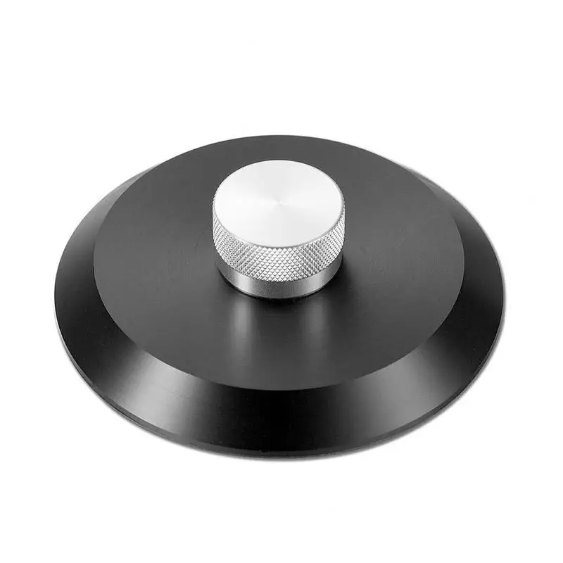 

Disc Stabilizer Turntable Vinyl Turntables Disc Stabilizer Record Black Rubber Weight/Clamp Press Iron With Record Box Pack B1A7