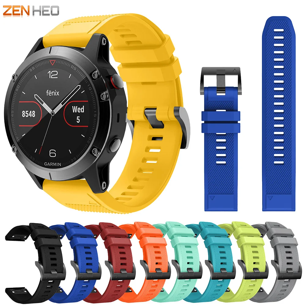 Смарт браслет для Garmin Fenix 5 Plus 6 Pro быстросъемный Легкий ремешок Forerunner 935 945