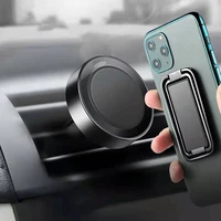universal phone finger ring holder kickstand foldable ultra thin cell phone back grip stand for iphone ipad phone accessories