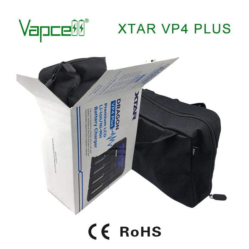 Vapcell зарядное устройство XTAR VP4 PLUS
