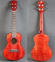 concert ukulele mahogany top maple flamed side and back %d1%83%d0%ba%d1%83%d0%bb%d0%b5%d0%bb%d0%b5 4 %d1%81%d1%82%d1%80%d1%83%d0%bd%d1%8b 4 strings guitar with eva hard case