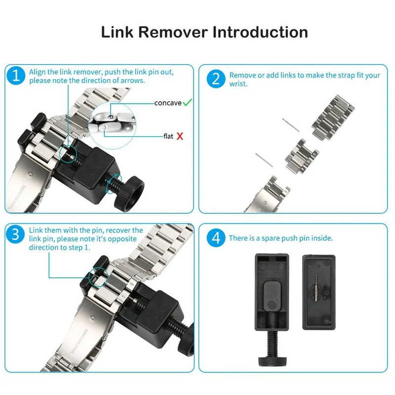 Ремешок для часов Fitbit металлический сменный Браслет из ионной нержавеющей стали