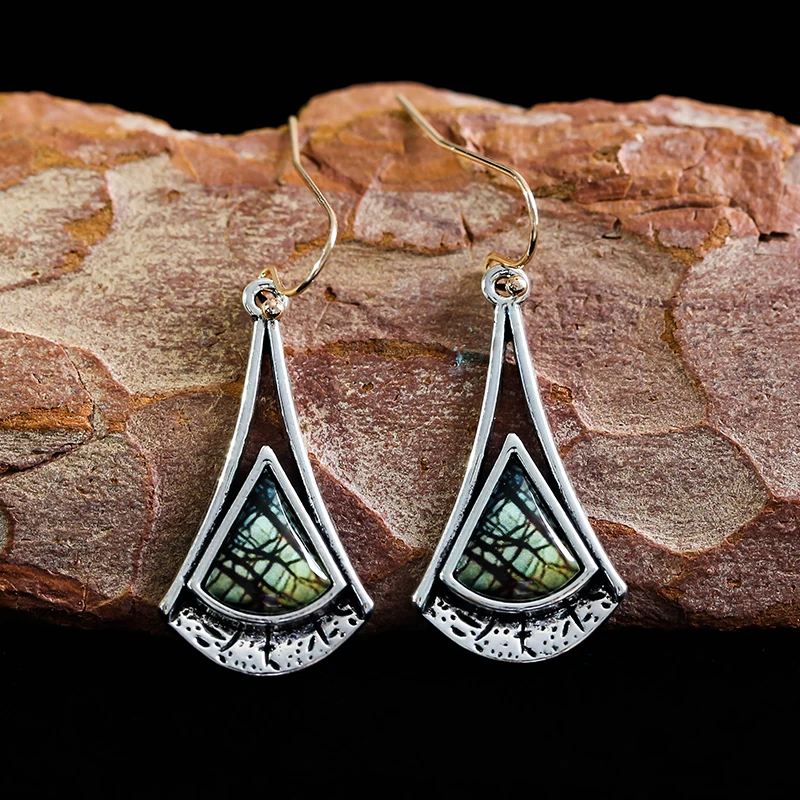 Новинка 2019 серьги подвески с абстрактной текстурой Пикассо для женщин винтажные