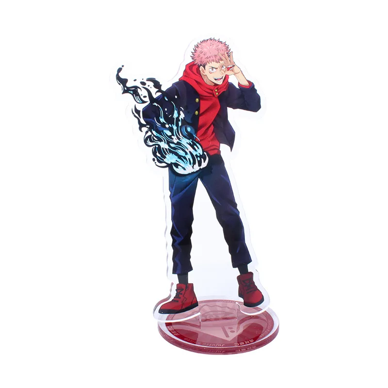 

Anime Keychain Man Jujutsu Kaisen Key Chain Women Gojo Satoru Key Ring Yuji Itadori High Quality Acrylic Standing Model Brelok
