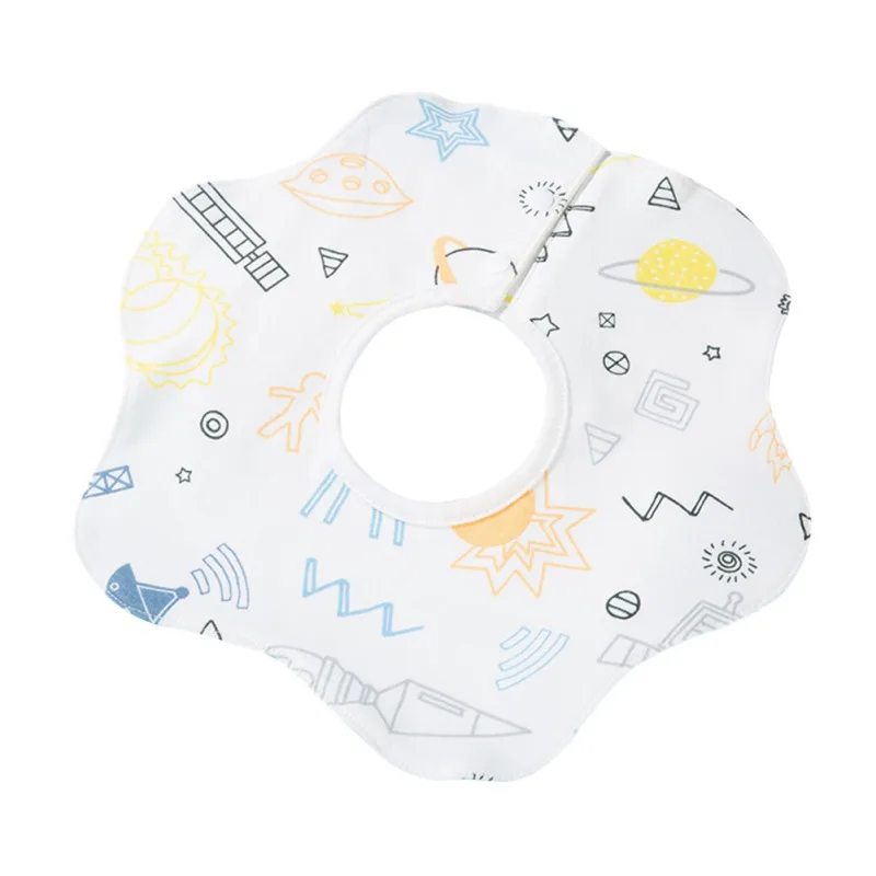 

Baby Mouth Cotton Waterproof Newborn Bib 360 Degree Can Be Rotated To The New Baby Mouth Towel