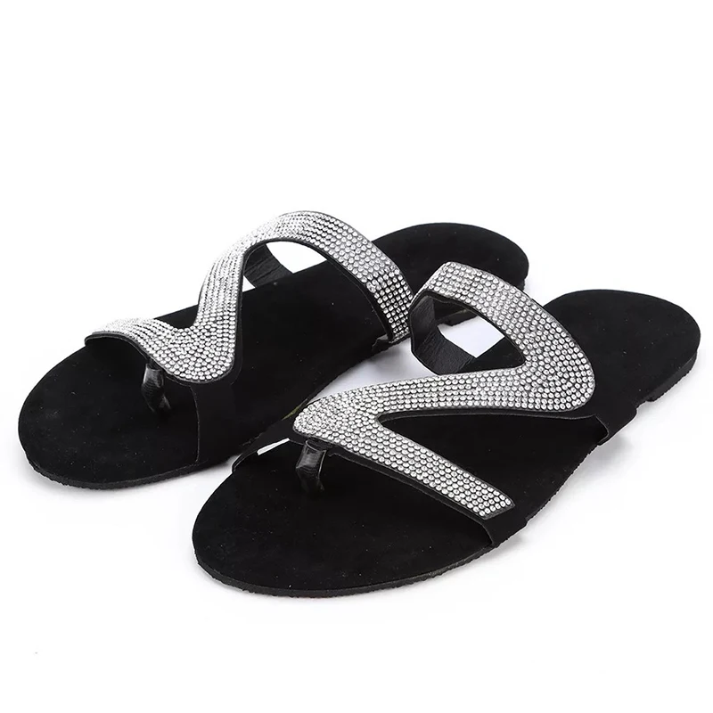 Upupper/женские шлепанцы Летние блестящие тапочки на плоской подошве повседневные