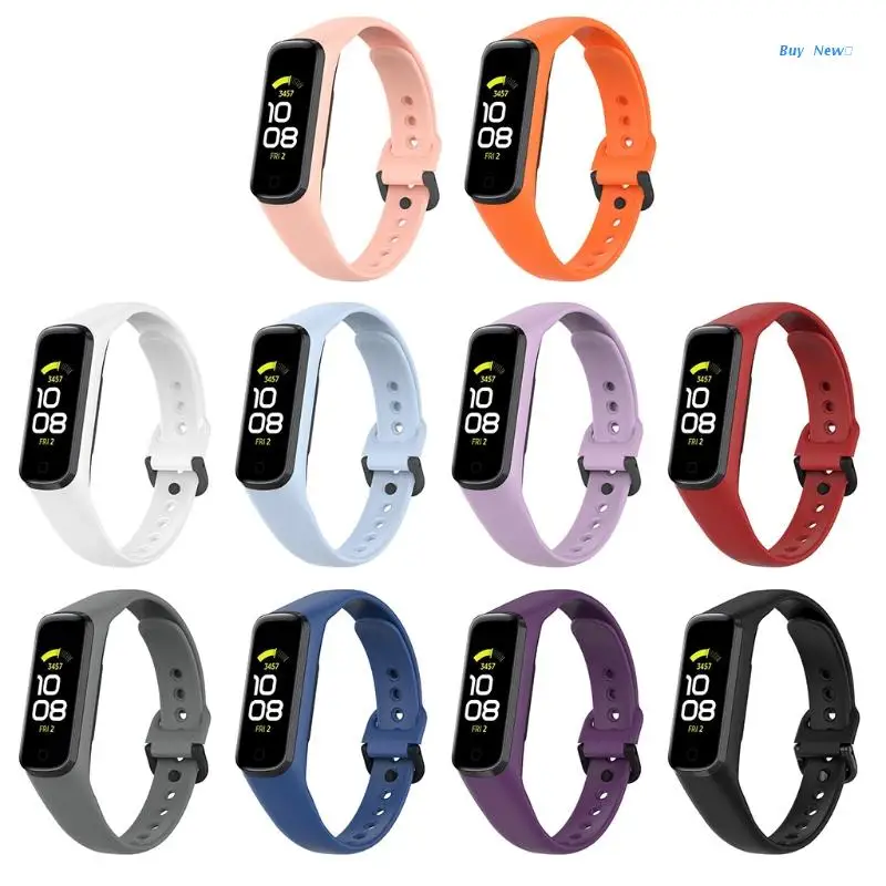 

20CE Soft TPU Band for Samsung-Galaxy Fit2 SM R220 Watch Wrist Strap Loop Bracelet