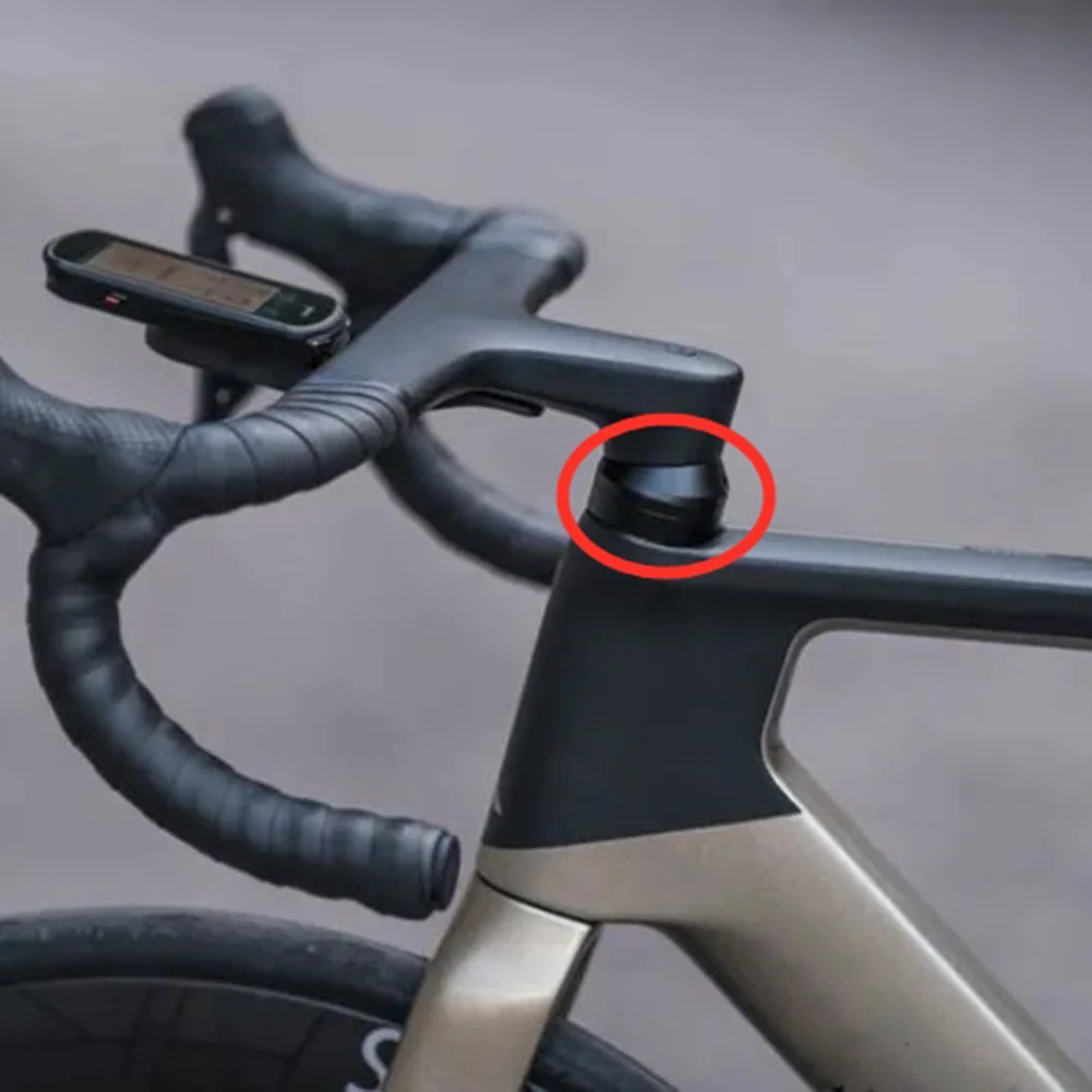 Road Bicycle Headsets Taper Washer Mountain Bike New Aluminum Alloy CNC Headsets Cover Stem Spacers MTB Bike cycling Parts
