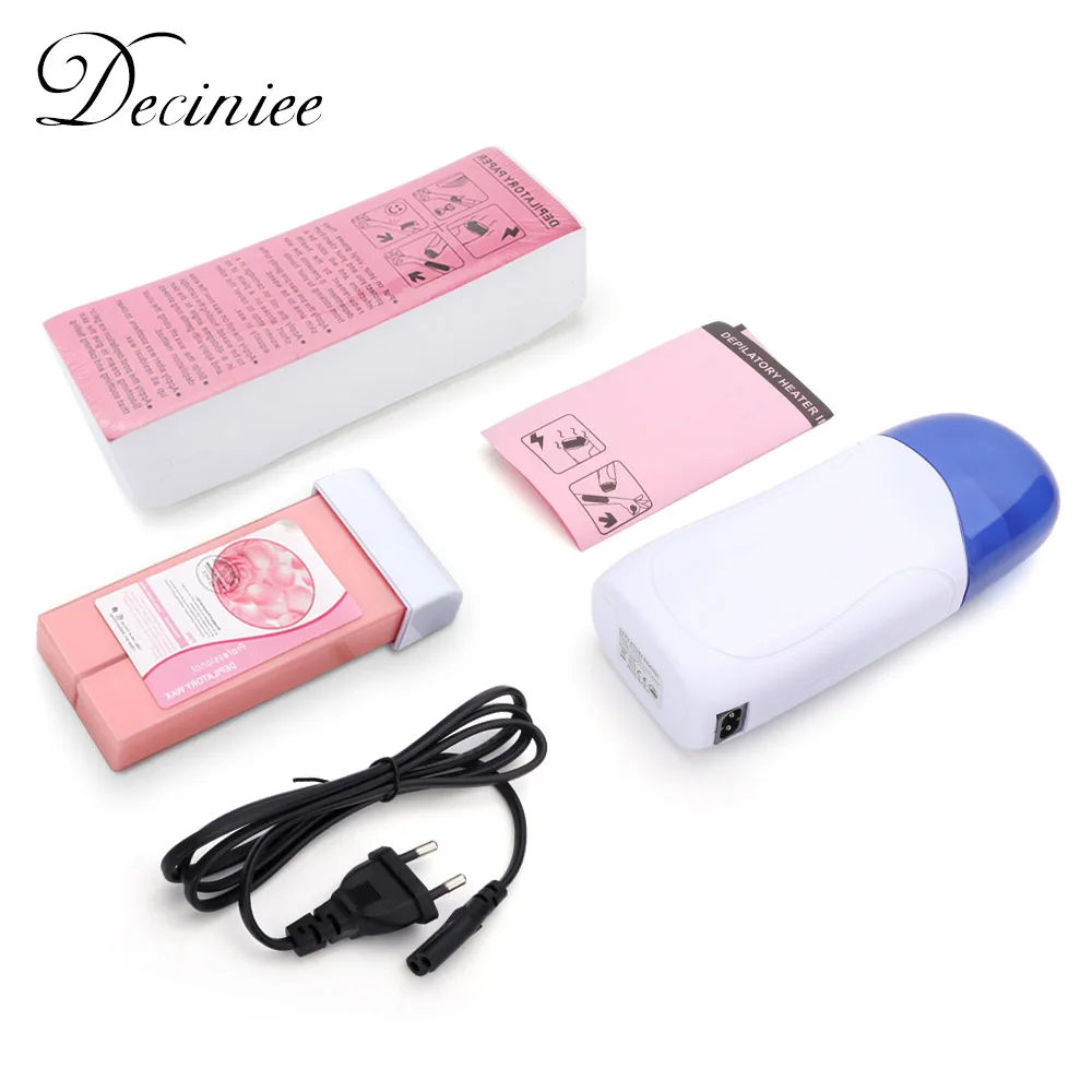 Электрический ролик для удаления волос воск депиляции мокрый полоса с