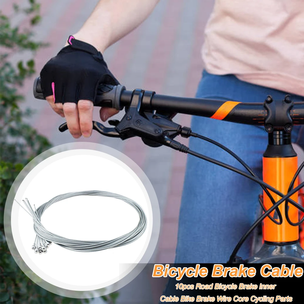 

1700 мм фотоэлемент внутреннего кабеля велосипедный цинковый тормозной провод сердечник редукторный трос комплекты фотоэлементов 10 шт.