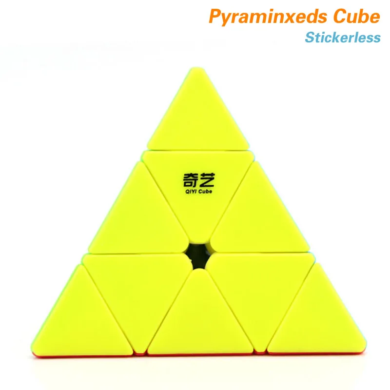 Pyraminxeds-Color QiYi Pyraminxeds Megaminxeds SQ-1 Mastermorphix 3x3x3 магический куб, квадрат 1 Skewbes Pyramid speed Cube Пазлы игрушки подарок - Цвет: Pyraminxeds-Color