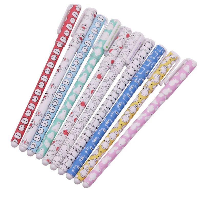 5 sets BG1705 50 шт./лот, цветные гелевые кавайные ручки, Boligrafos Kawaii Canetas Escolar, милая Корейская Милая канцелярия, гелевая ручка hello kitty - Цвет: 5 sets BG1705