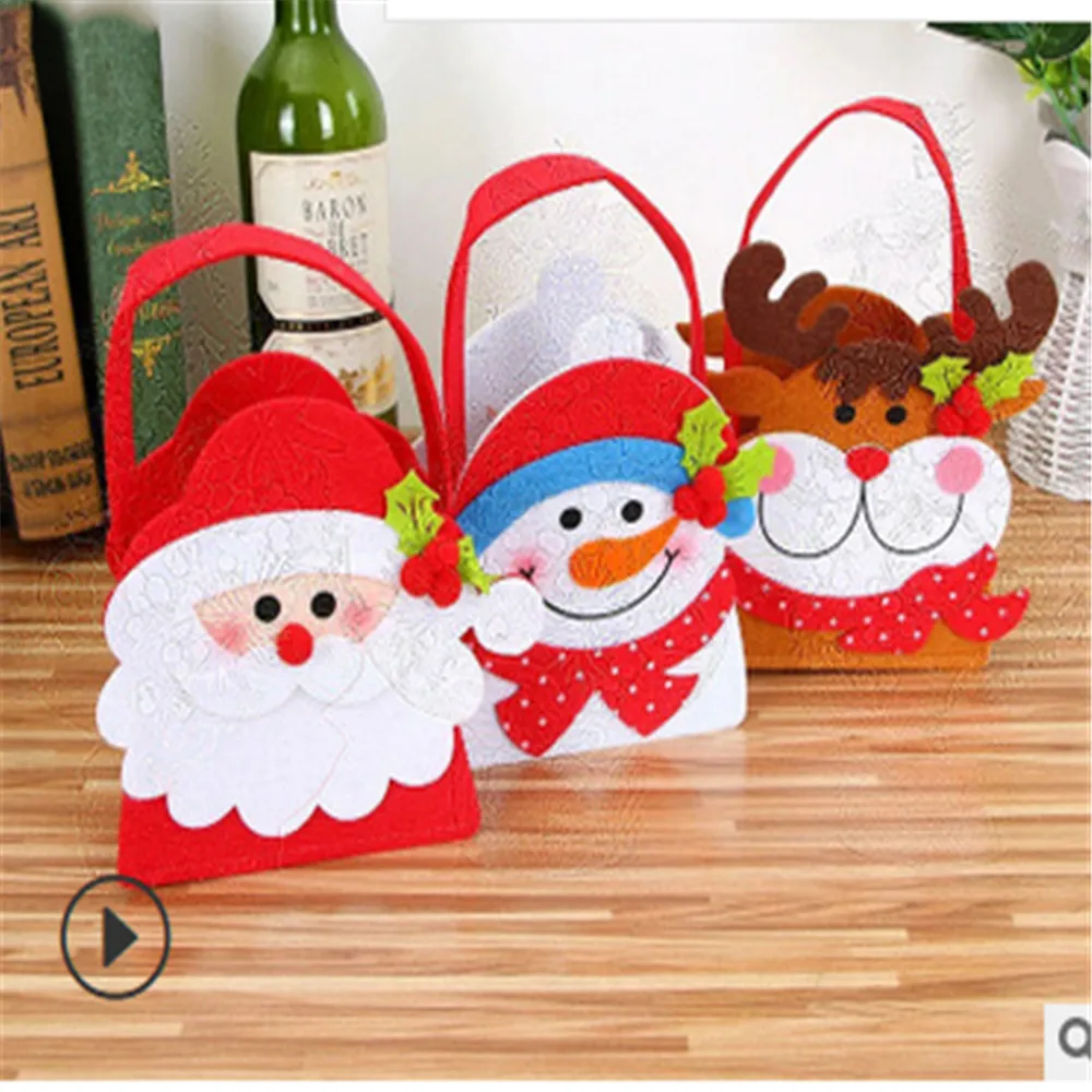 

Cartoon non-woven candy bag Christmas