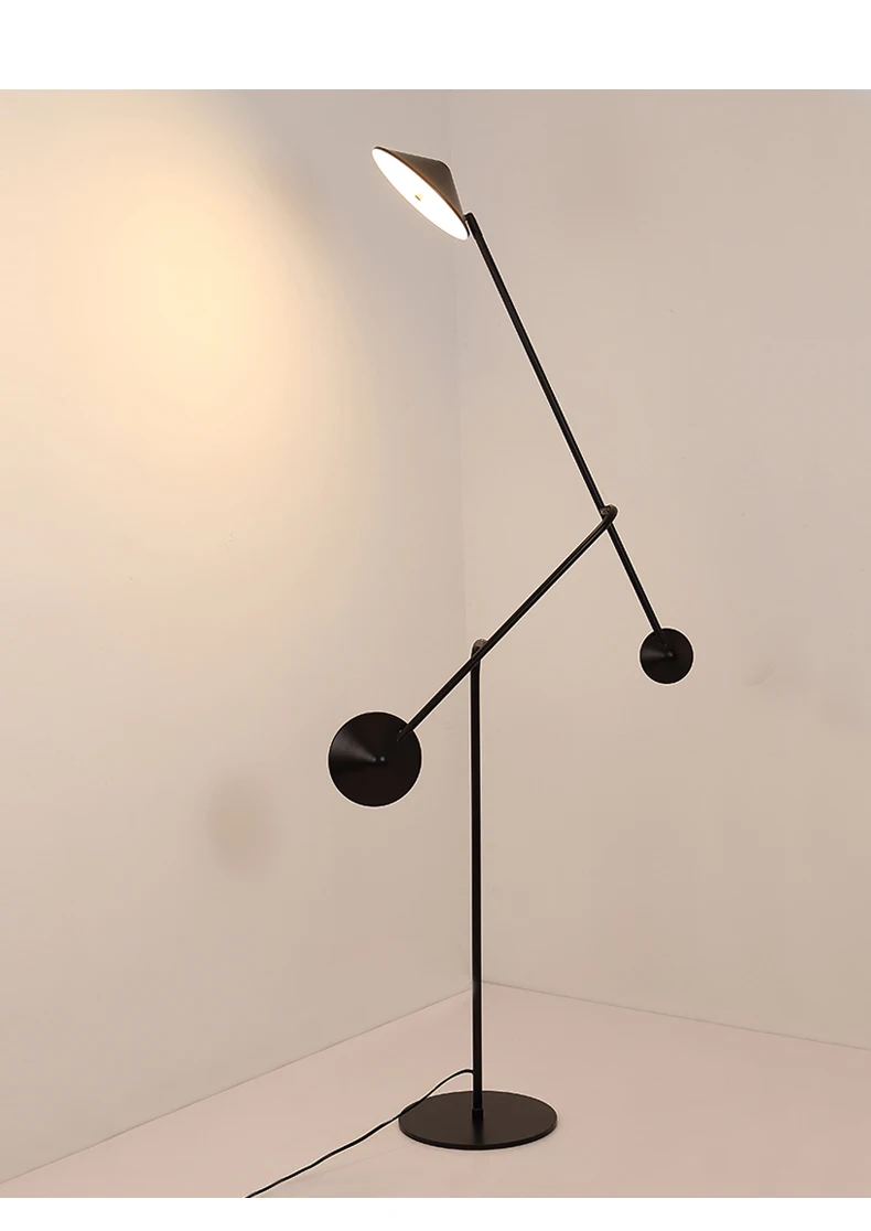 Светодиодная Напольная Лампа Дизайнерский Модный большой светильник