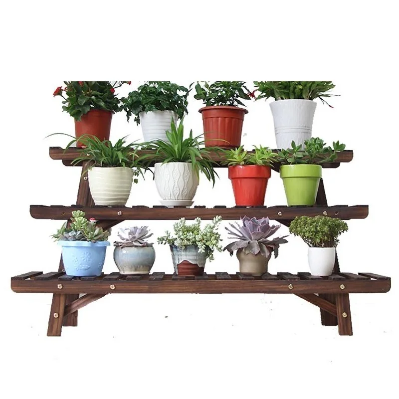 Деревянная подставка для гостиной горшок Estanteria Para Plantas Saksi Standi плантенстандарт