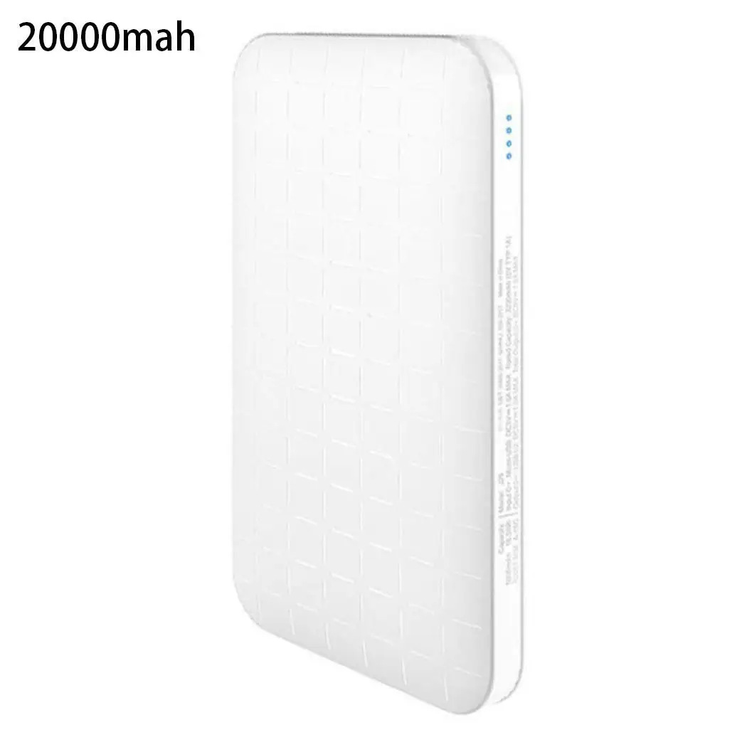 20000 mAh/10000 mAh/5000 mAh портативный банк питания двойной USB быстрая зарядка Мобильный