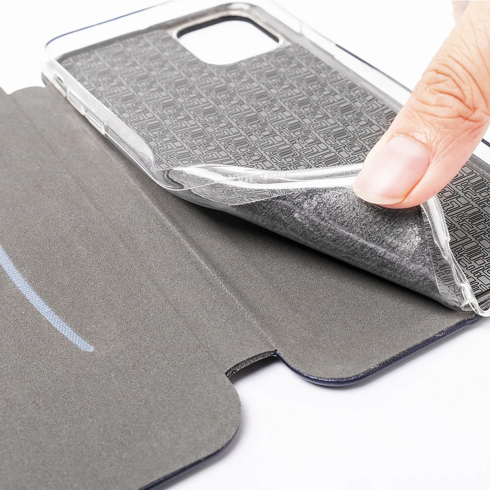 Luxury Slim Leather Cover For iPhone 11 12 13 Mini Pro XR XS Max X 6 6s 7 8 Plus 5 5s SE 2020 Wallet Card Slots Flip Case