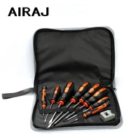 airaj 6810 pcs screwdriver set multifunctional appliance parts repair hand tool one word cross with magnetizer and storage bag
