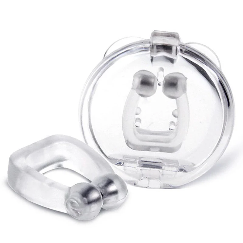

1PC Magnetic Anti Snoring Nasal Dilator Stop Snore nose clip device Easy Breathe Improve Sleeping For Men/Women Dropshipping