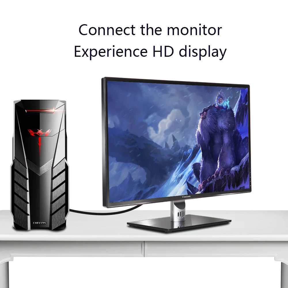 Кабель Displayport Высокоскоростной 1080P 4k переходник штырь-штырь кабель DP-DP Для HDTV