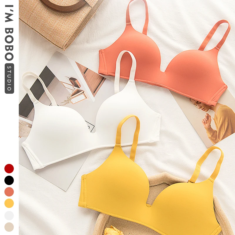 Женский тонкий бесшовный бюстгальтер без косточек особый | Женская одежда