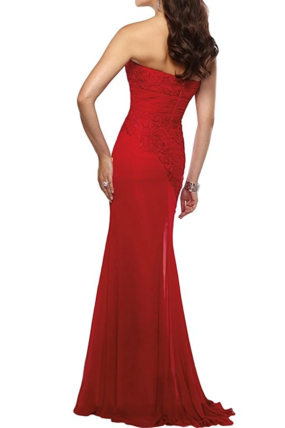 Женское кружевное длинное платье для матери невесты с жакетом вечерние платья