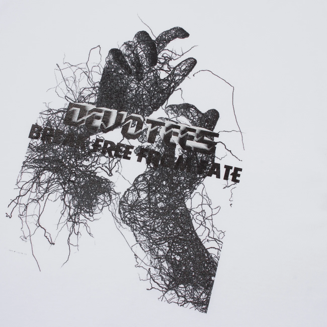 

11 BYBB'S DARK Hip Hop T Shirt Men Summer Dark Entangled Fingers Print Oversize Tshirt Streetwear Harajuku Short Sleeve Shirts