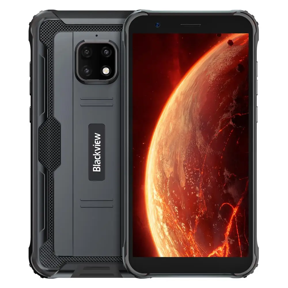 Blackview BV4900 Android 10 защищенный водонепроницаемый смартфон 3 ГБ + 32 IP68 Телефон 5580 мАч 5 7