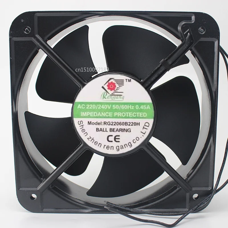 

for RG20060B220H 220V 0.45A 20CM 20cm Silent cooling fan Free shipping