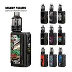 Наклейка Magic Shark 2021, модная матовая стерео пленка для Voopoo Drag3 Drag 3, волк, Джокер, Череп, зло, деревянный принт, лист