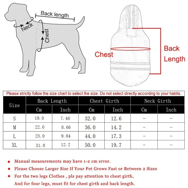 

Summer Outdoor Puppy Pet Rain Coat S-XL Hoody Waterproof Jackets PU Raincoat for Dogs Cats Apparel Clothes Wholesale #F#40JE14