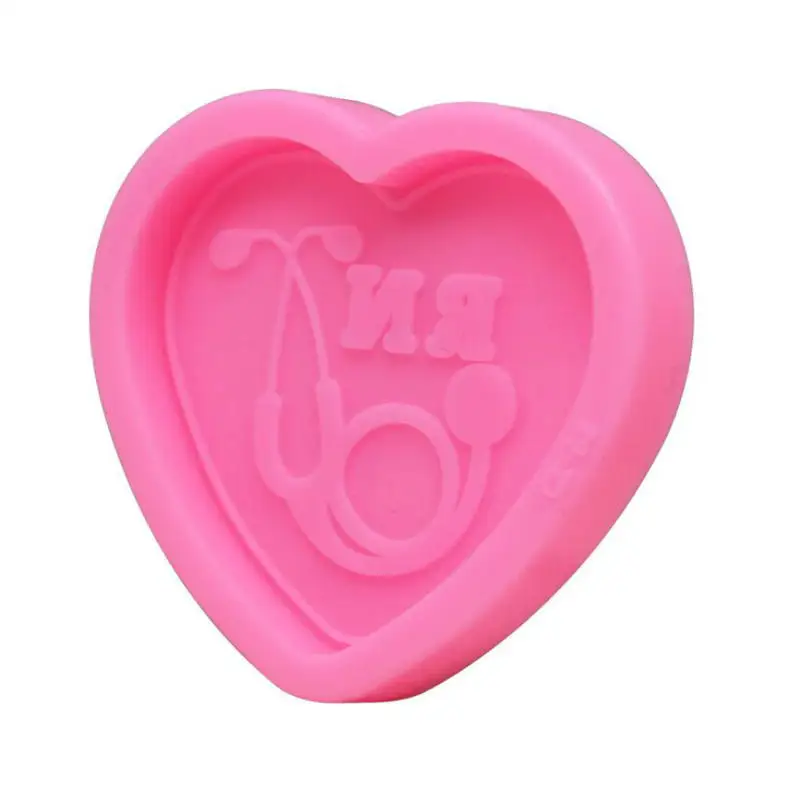 Подвески в форме сердца силиконовые формы сделай сам брелки из эпоксидной смолы