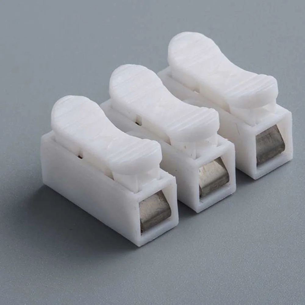 10/30Pcs быстро CH 3 провода терминала пуш ап подпружиненный коннектор строка столбец