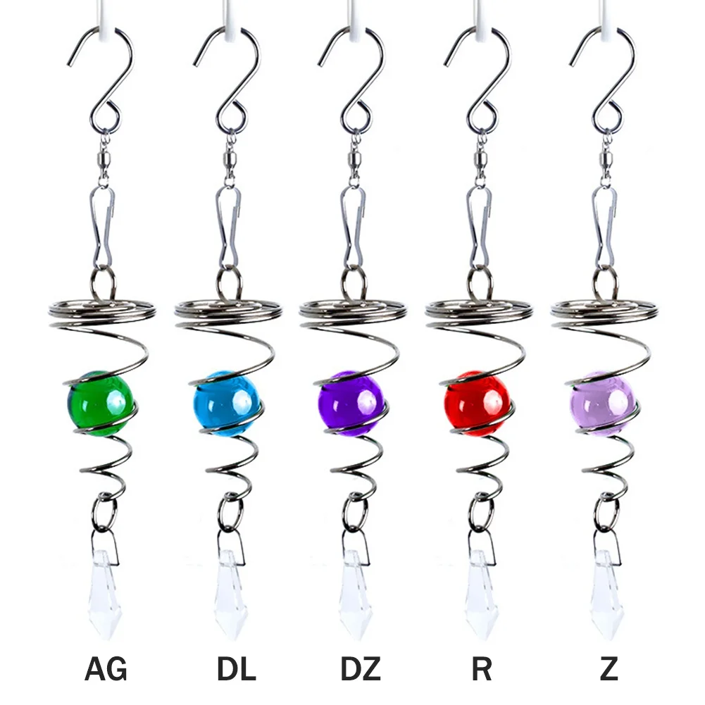 Вращающийся шар спиральный хвост стабилизатор для дома и улицы сада подвесное