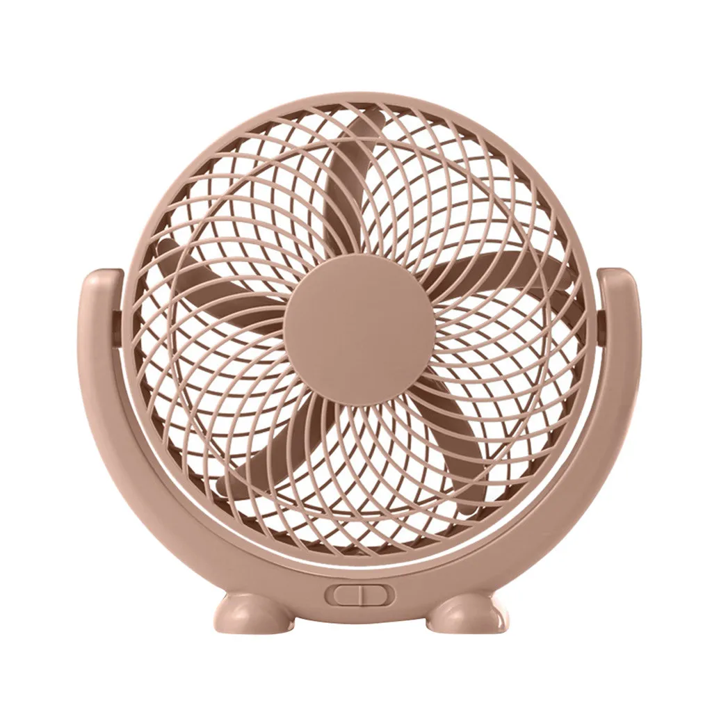 Персональный красочный портативный Настольный вентилятор низкий уровень шума