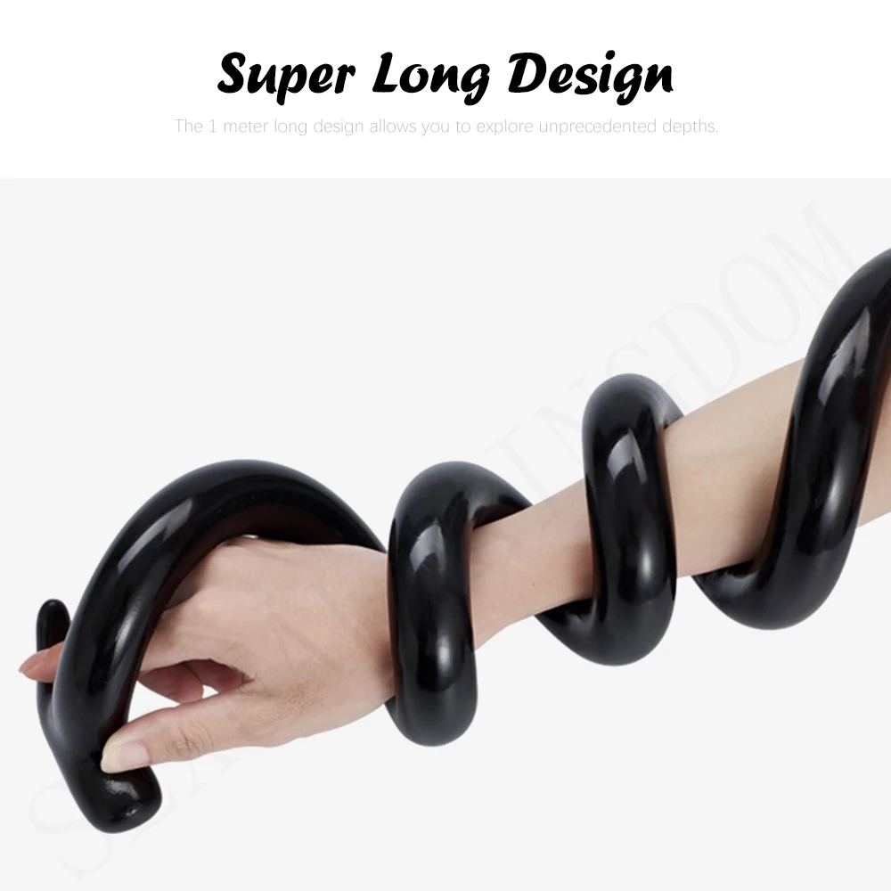 Анальная пробка 100 см силиконовый фаллоимитатор мастурбатор массажер простаты