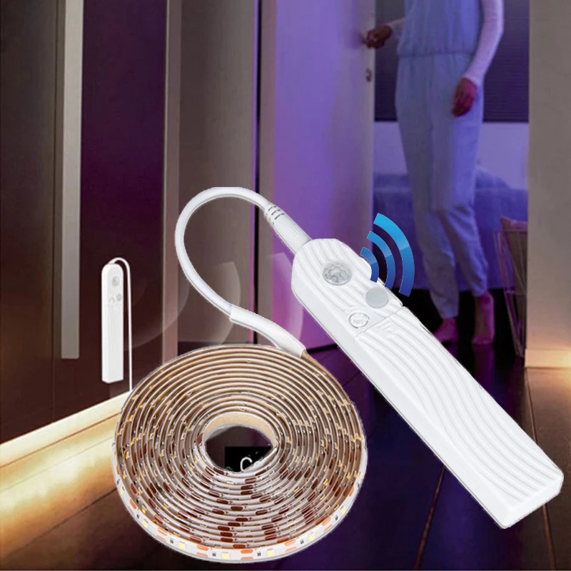 Светодиодный светильник с датчиком движения водонепроницаемый 3 м|Светодиодные