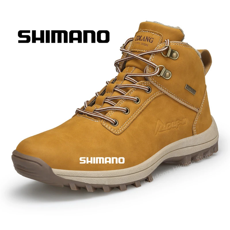 

SHIMANO Men's New Fashion Fishing Shoes Plus Velvet Camping Running Sports Shoes Plus Velvet Plus Velvet Fishing Shoes Sportshoe