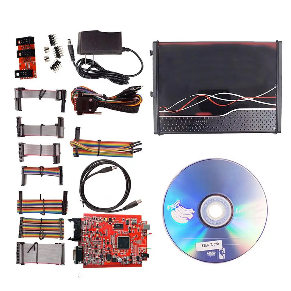 Pro ECU Car Diagnostic Scanner Tool KTAG V7.020 Programming Tool Kit V2.25 OBD BDM Programming Tool Kit Car Accessories