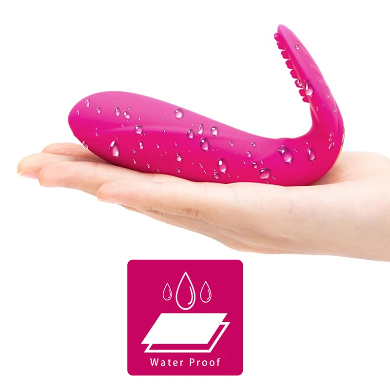 Водонепроницаемый Вибратор для пар с 10 мощными вибрациями беспроводной