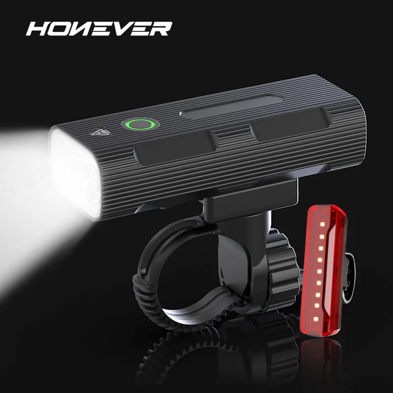 

2021 New Bicycle Light Highlight 5200mAH 2400mAH USB Rechargeable Bike Front Light T6 LED Flashlight Lamp IPX5 Waterproof