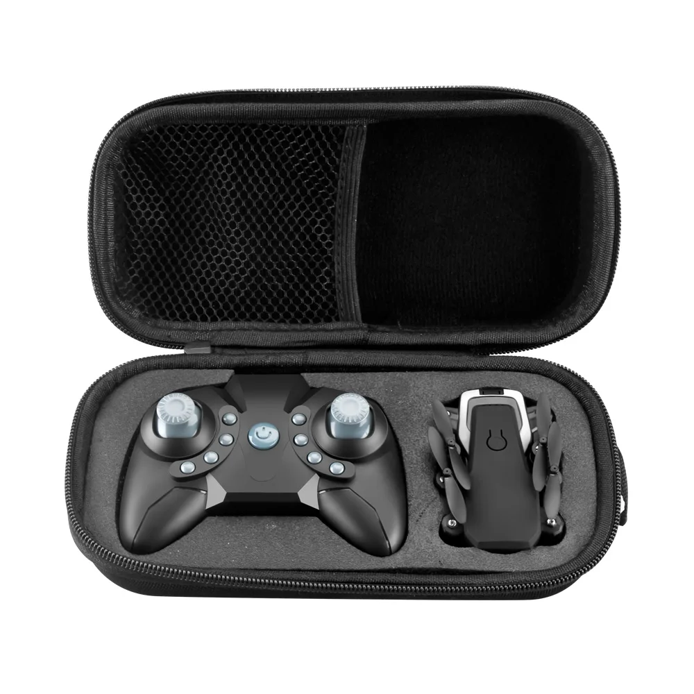 

2021 New Pocket Mini 4k HD Drone WiFi FPV camera rc helicopter folding plane accelerometer Quadrocopter micro dron toys for boys