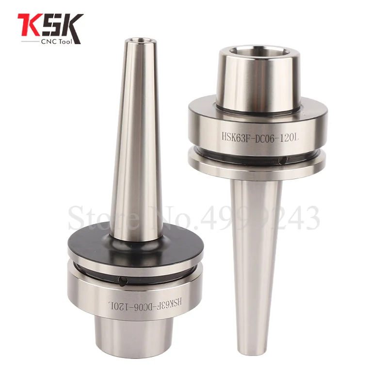 

HSK63A-DC12-120L HSK63 DC6 DC8 DC12 precision slim collet chuck,HSK63A shank, Collet chuck tool holder, DC collet chuck