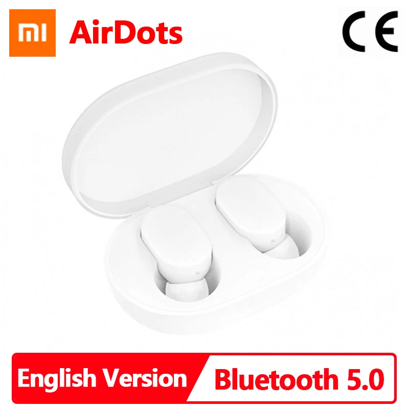Xiaomi Mijia AirDots TWS Bluetooth наушники стерео бас Молодежная версия BT 5 0 беспроводная